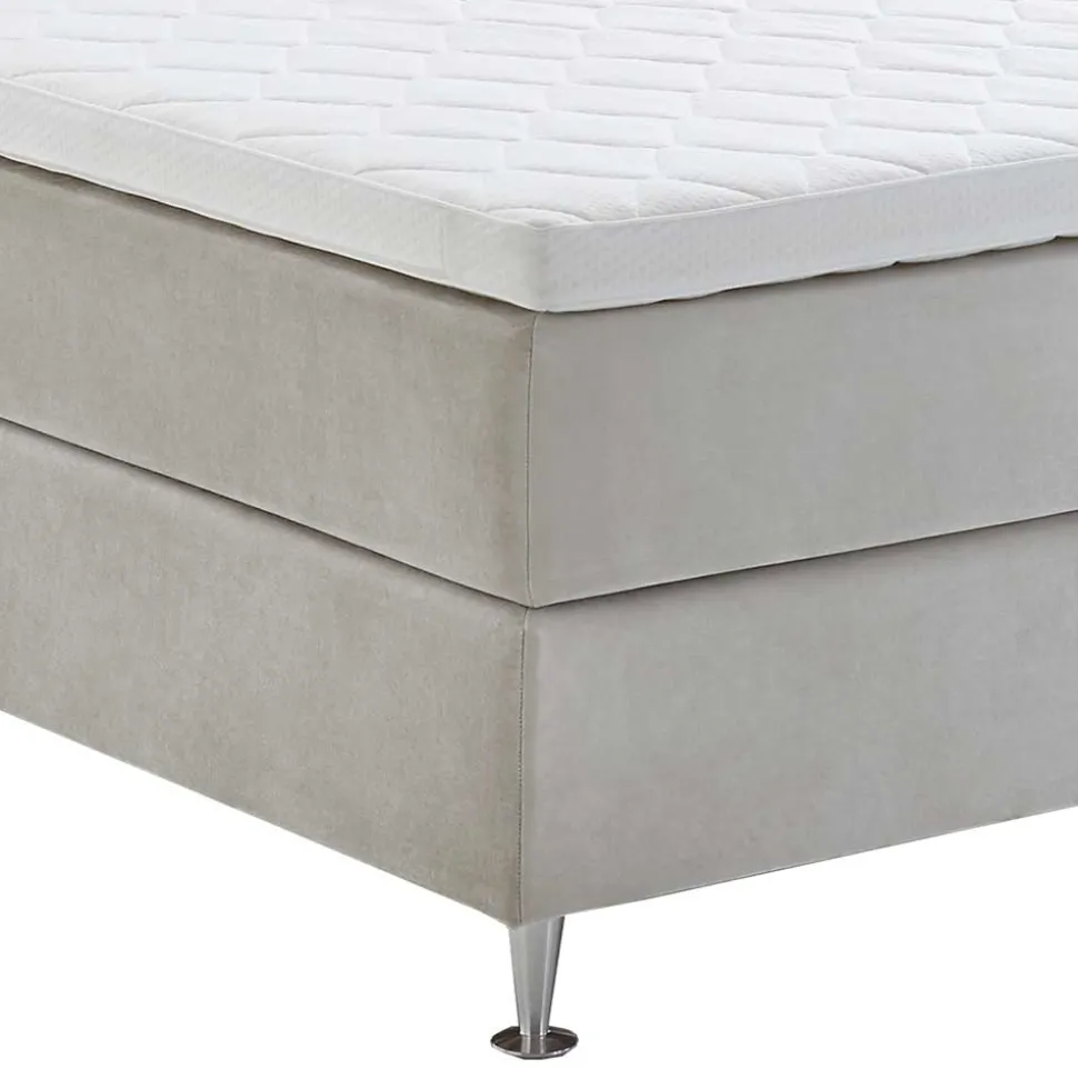Komplett Boxspringbett in Creme - Skowera