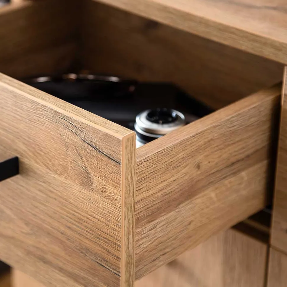 Komplett Flureinrichtung im Loft Style - Truvisas (vierteilig)