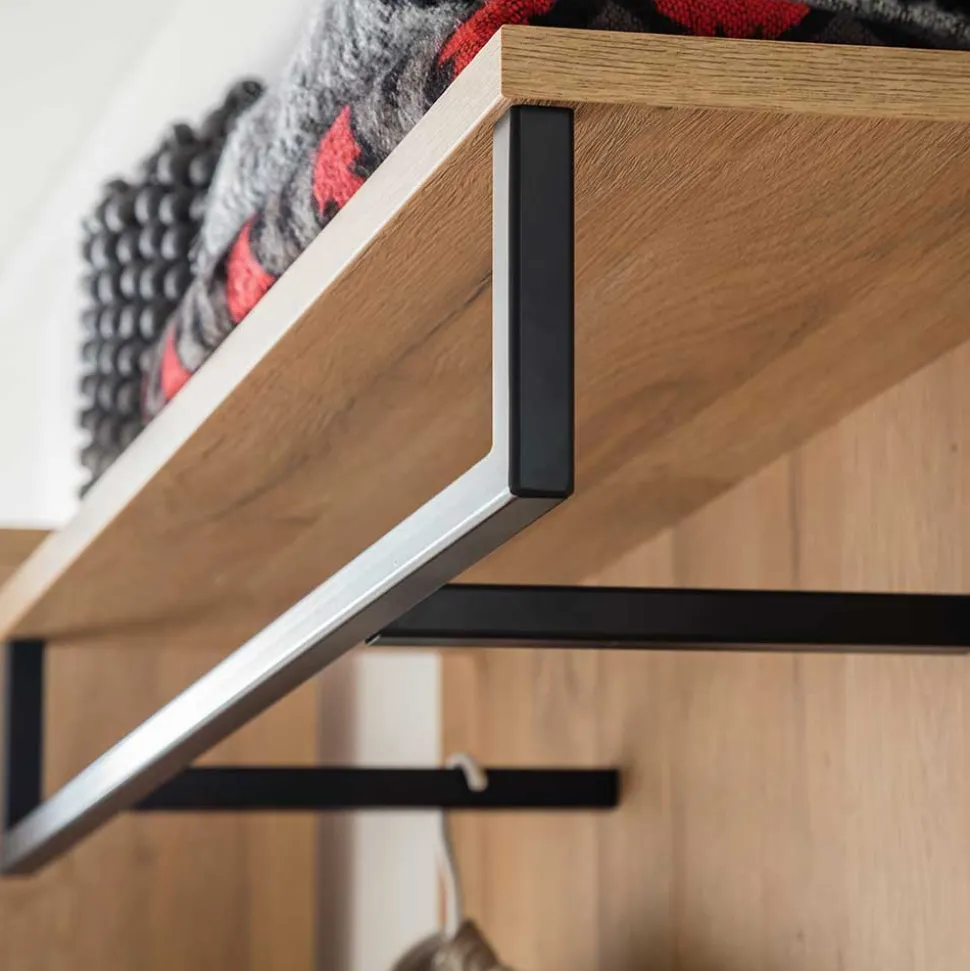 Komplett Flureinrichtung im Loft Style - Truvisas (vierteilig)