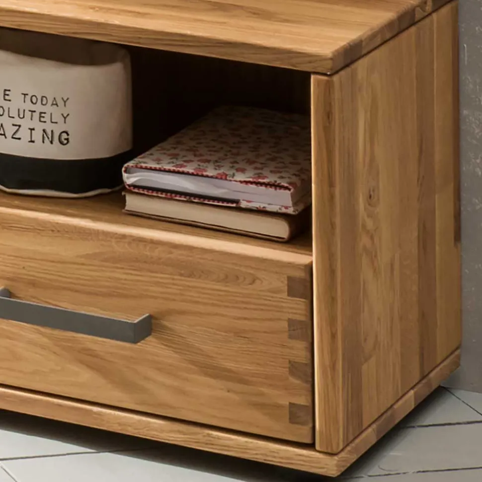 Komplett Flureinrichtung aus Holz - Teano (fünfteilig)