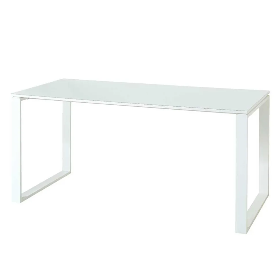 Komplette Büro Einrichtung in Weiß - Fidania (fünfteilig)