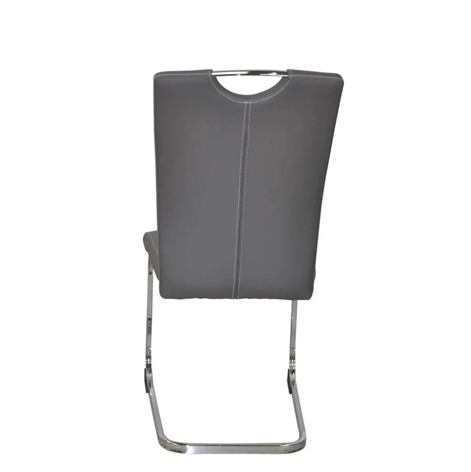 Komplette Essgruppe mit Glastisch - Viddalba (fünfteilig)