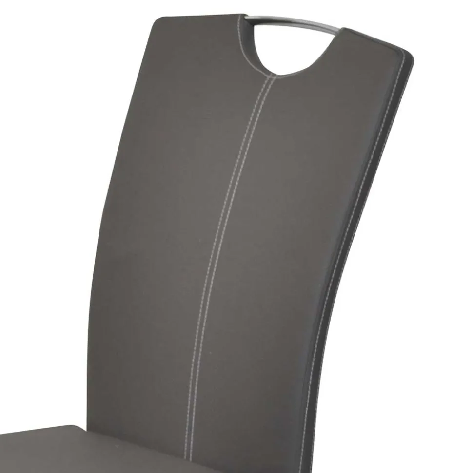 Komplette Essgruppe mit Glastisch - Viddalba (fünfteilig)