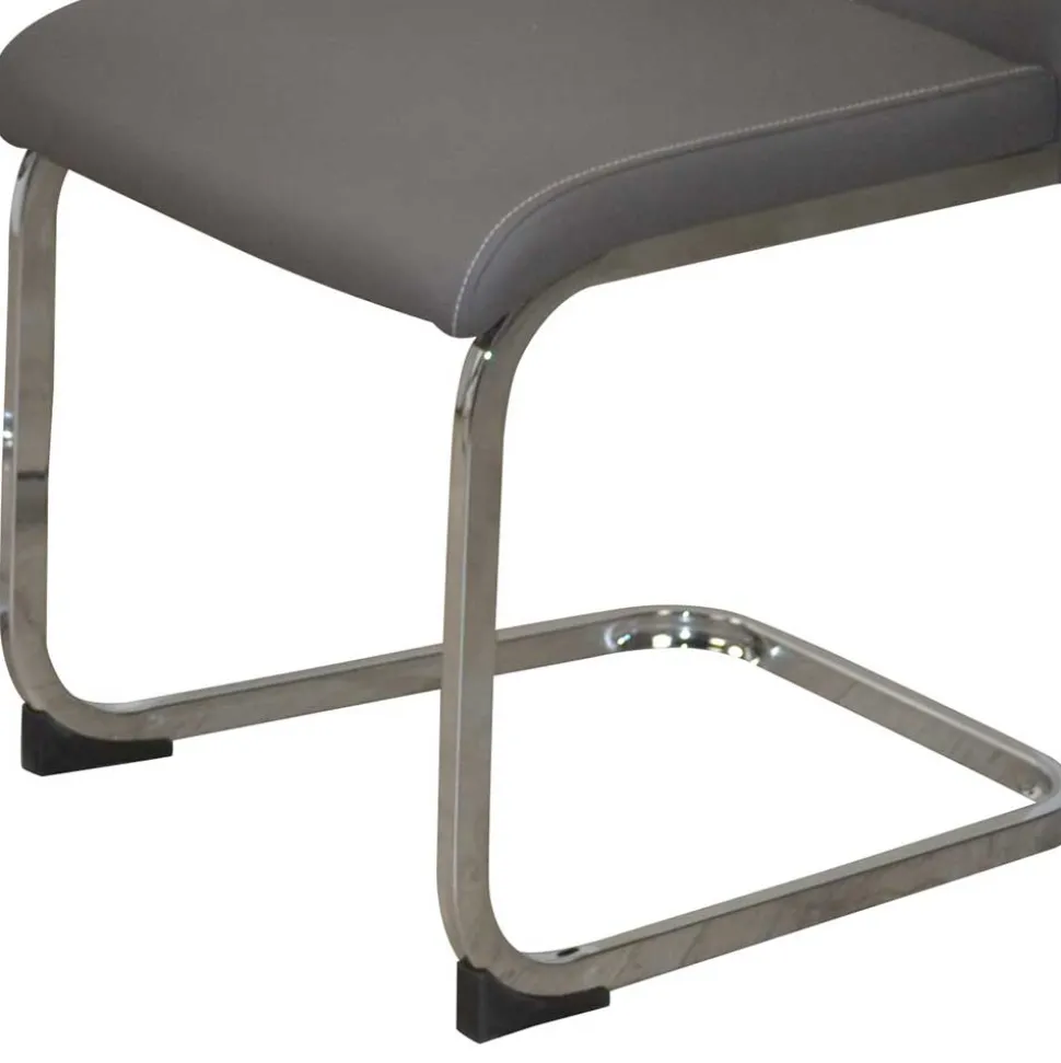 Komplette Essgruppe mit Glastisch - Viddalba (fünfteilig)