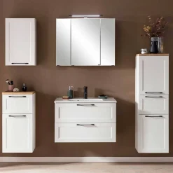 Kompletteinrichtung Bad Möbelset - Gyatso (fünfteilig)