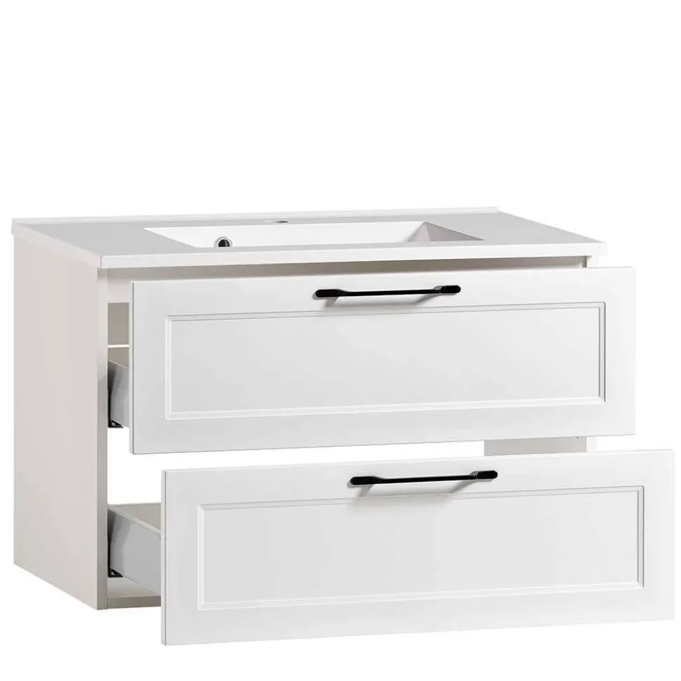 Kompletteinrichtung Bad Möbelset - Gyatso (fünfteilig)