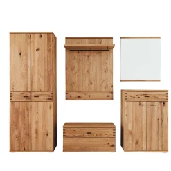 Kompletteinrichtung Diele in Wildeiche - Manaus (fünfteilig)