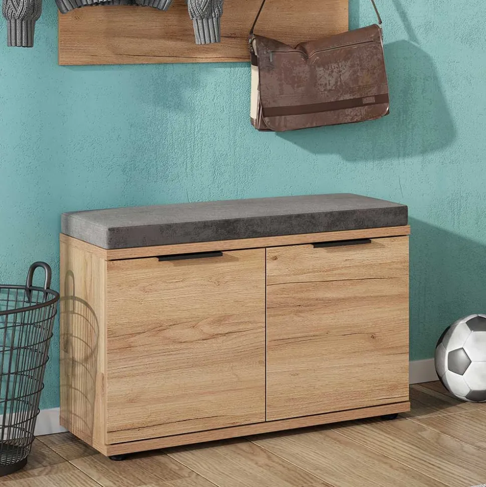 Komplettset Flurmöbel mit Schrank - Esdrusca (fünfteilig)