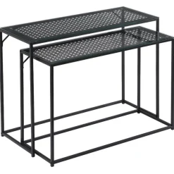 Konsolentisch Duo in Schwarz - Panfreda (zweiteilig)