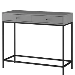 Konsolentisch in Grau mit Schwarz - Lagista