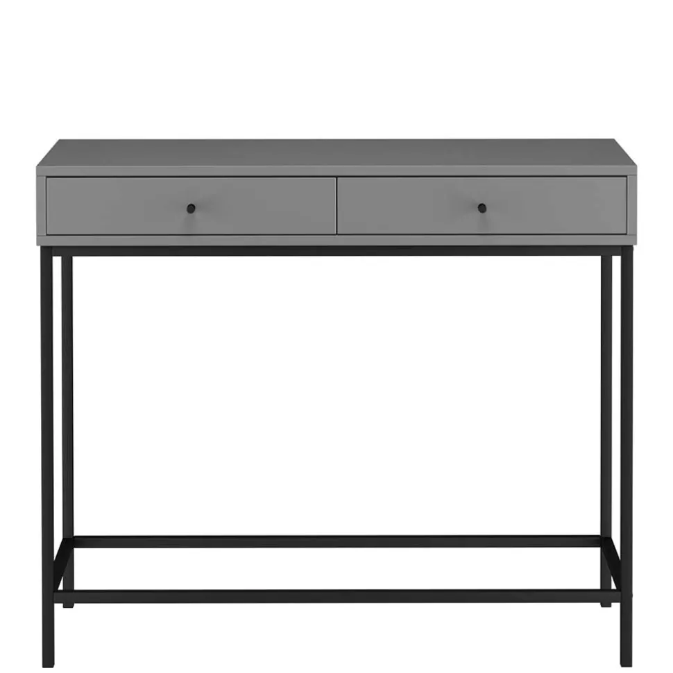 Konsolentisch in Grau mit Schwarz - Lagista