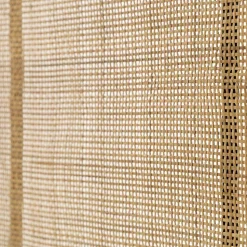 Kopfteil aus Rattan in Schwarz mit Geflecht - Aschau