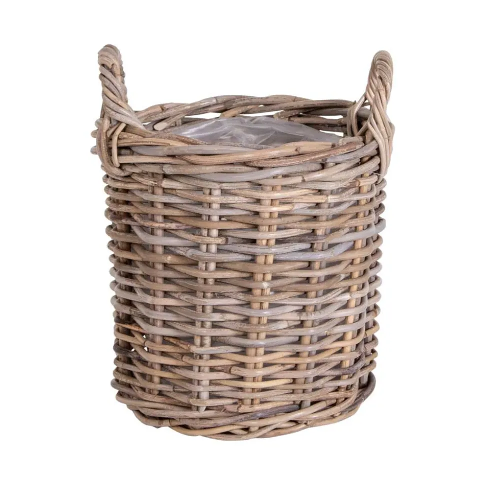 Körbe mit Griffen aus Rattangeflecht - Onda (vierteilig)