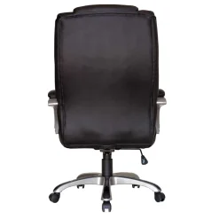 Kunstleder Chefsessel klassisch in Schwarz - Jarne
