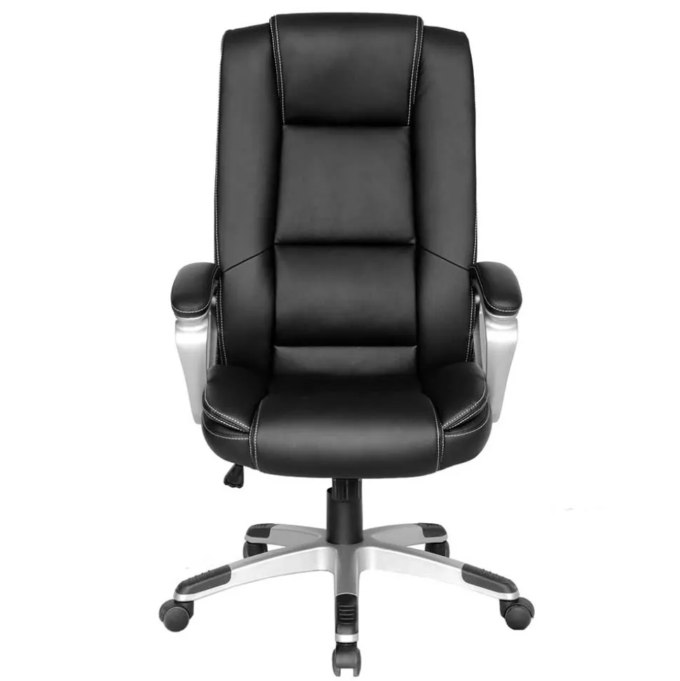 Kunstleder Chefsessel mit Lendenwirbelstütze - Imagoro