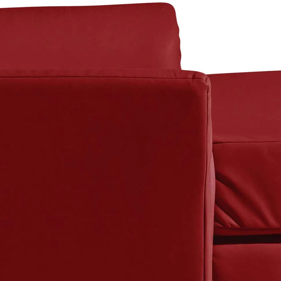 Kunstleder Megasessel in Rot - Pulnion