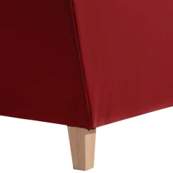 Kunstleder Megasessel in Rot - Pulnion