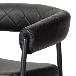 Kunstlederstühle in Schwarz - Austral (2er Set)