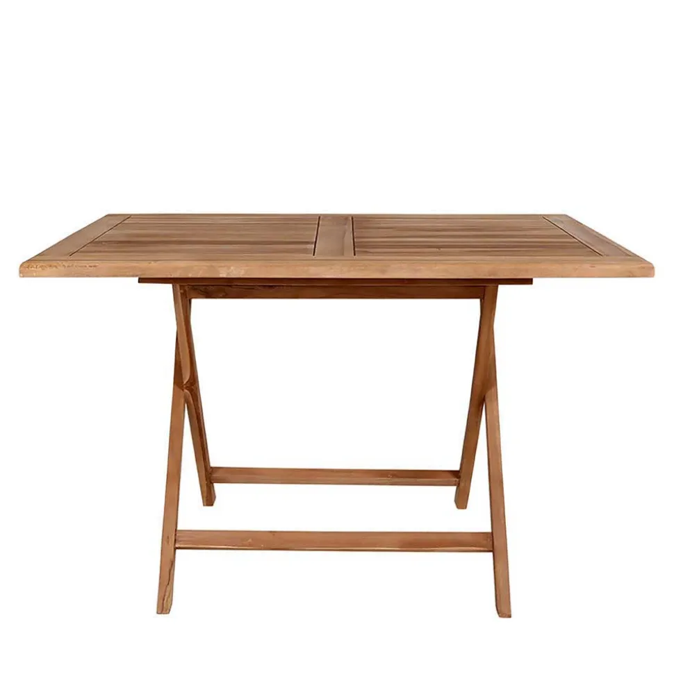 Kunstrattan Tischsessel & Holztisch - Freshna (fünfteilig)