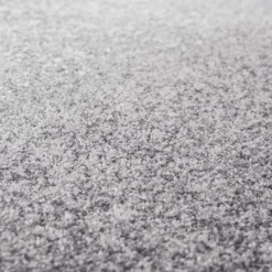 Kurzflor Teppich in Silbergrau - Atarina
