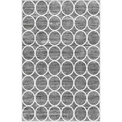 Kurzflor Teppich mit geometrischem Muster - Wevera