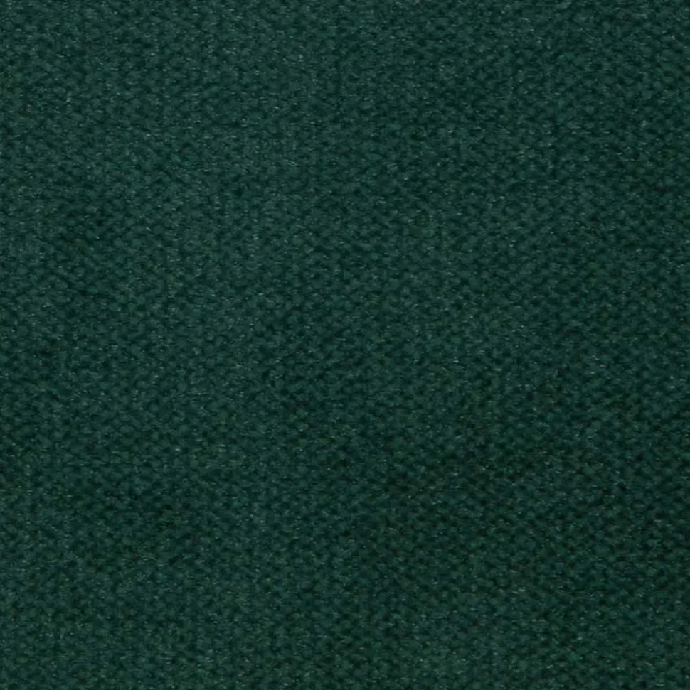 L Form Sofa Rundecke in Grün Samt - Distroit