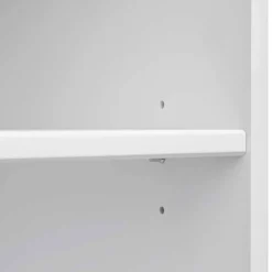 Landhaus Bücherregal in Weiß lackiert - Indico