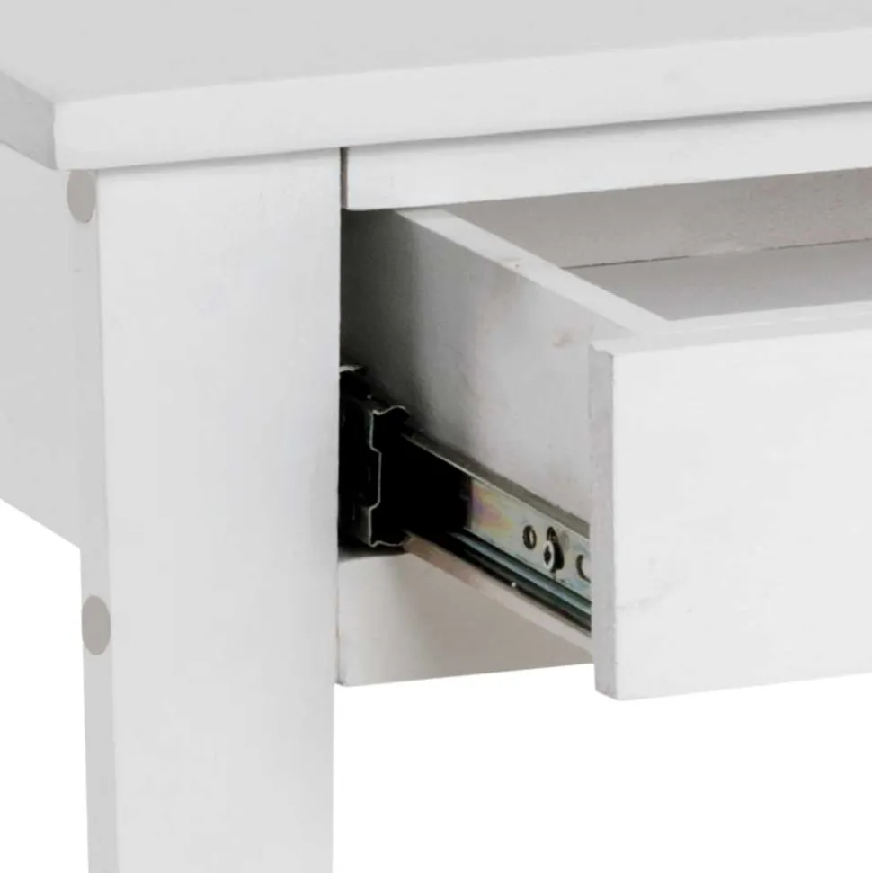 Landhaus Beistelltisch mit Schublade & Ablage - Spiritov