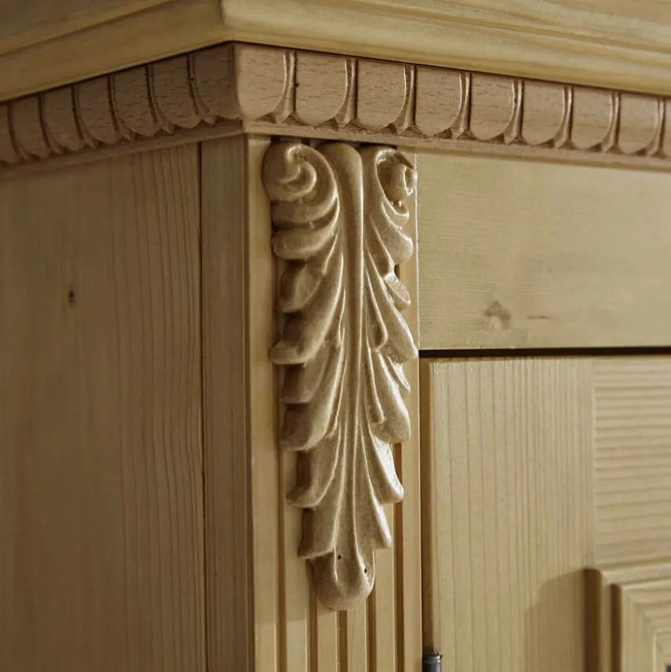 Landhaus Buffetschrank Zalau aus Fichte Massivholz