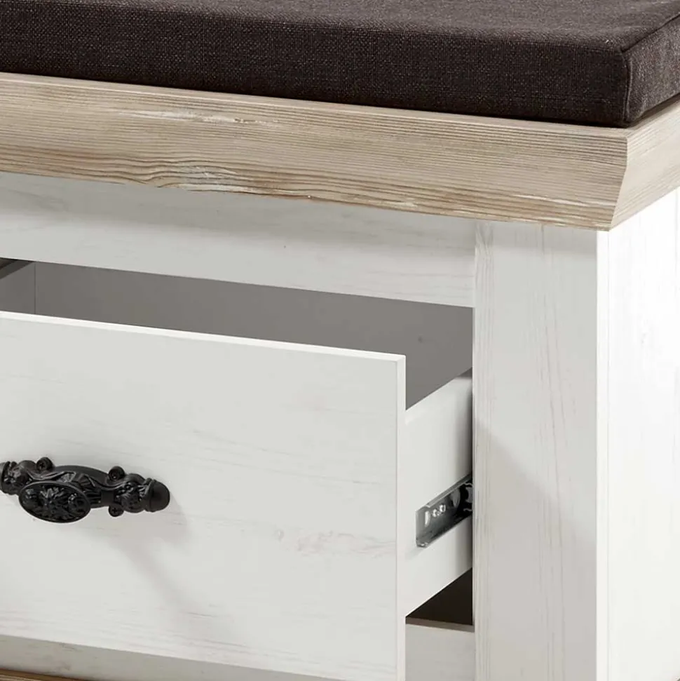 Landhaus Dielenmöbel Kombination - Nedita I (fünfteilig)