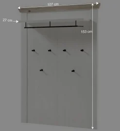 Landhaus Dielenmöbel Kombination - Nedita I (fünfteilig)