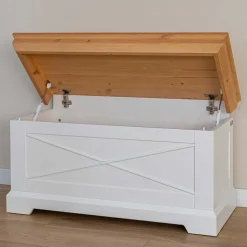 Landhaus Dielenmöbel Set aus Kiefer - Saluts (vierteilig)