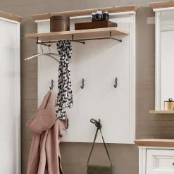 Landhaus Dielenmöbel Set zweifarbig - Nurelcas (dreiteilig)