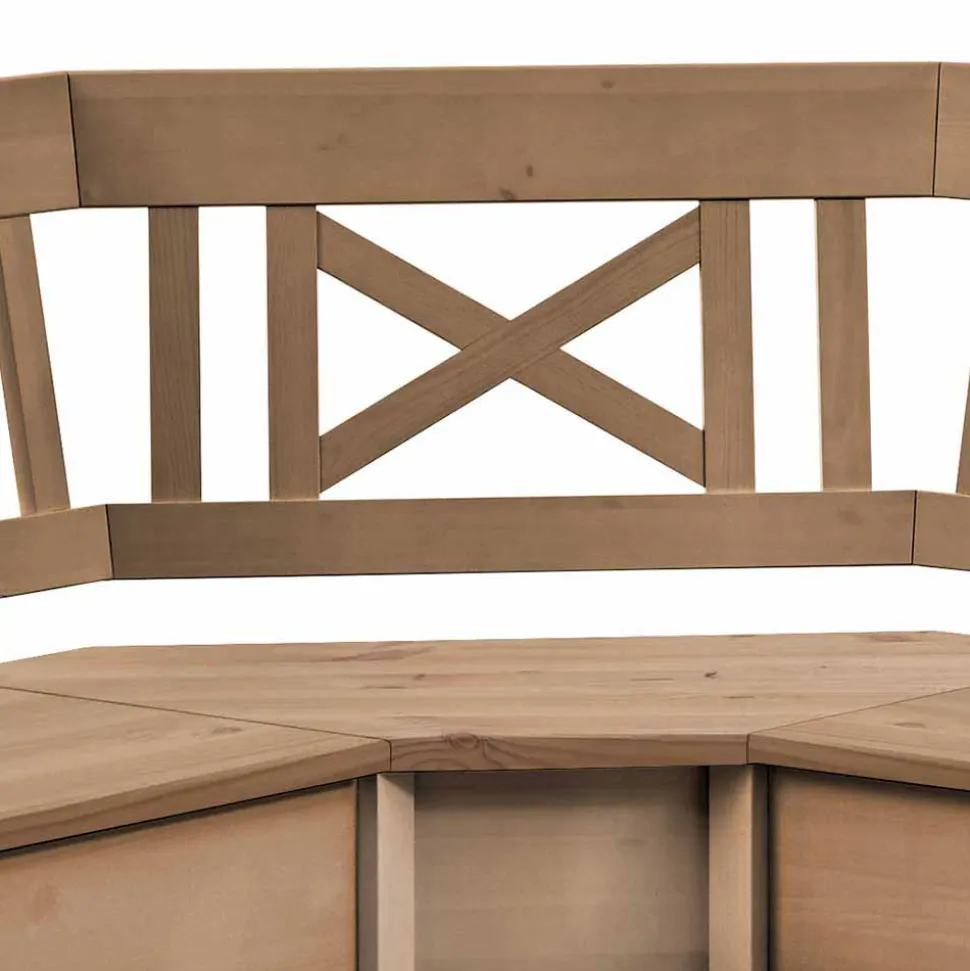 Landhaus Eckbank Giurgia mit Stauraum