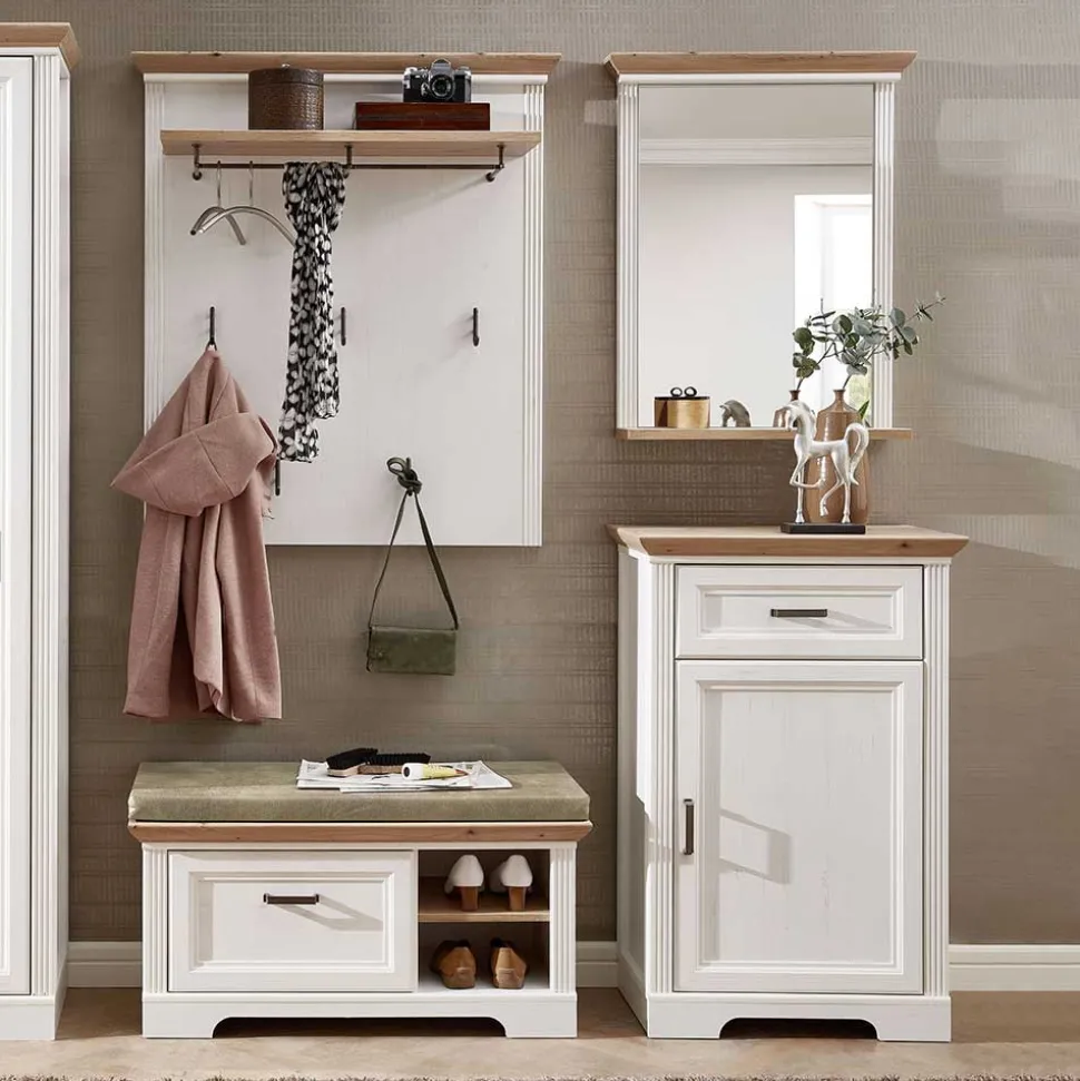 Landhaus Flurmöbel Kombi - Nurelcas (vierteilig)