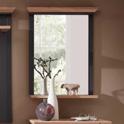 Landhaus Flurspiegel in Dunkelgrau - Thumbs