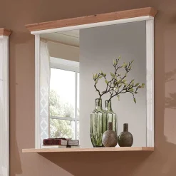 Landhaus Garderoben Set mit 2 Paneelen - Nurelcas I (vierteilig)