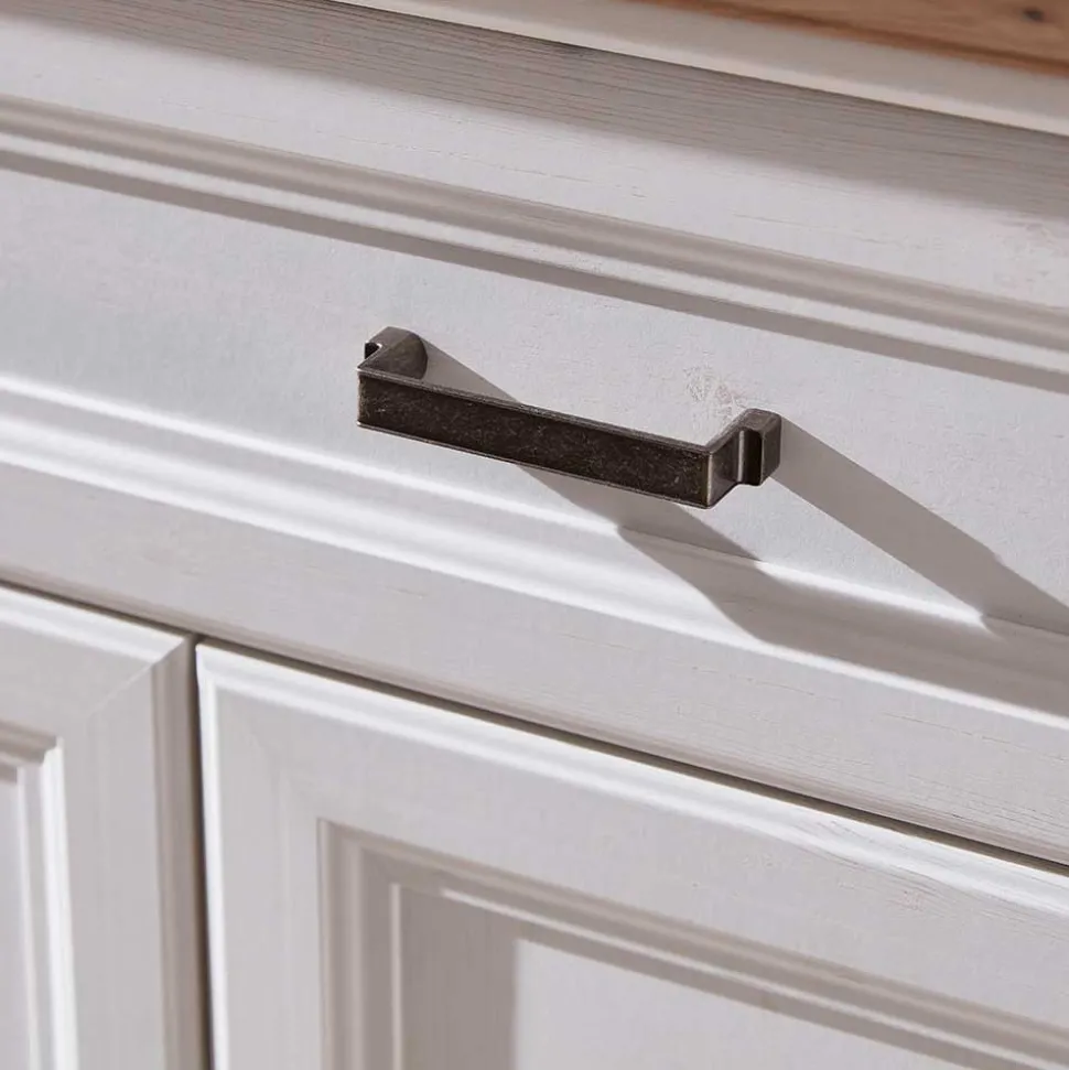 Landhaus Garderoben Set mit 2 Paneelen - Nurelcas I (vierteilig)