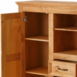 Landhaus Highboard aus Kiefer Massivholz - Major