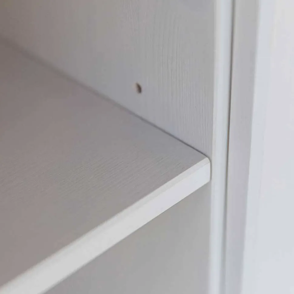 Landhaus Highboard aus Kiefer zweifarbig - Zalya