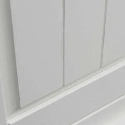 Landhaus Highboard in Weiß lackiert - Indico