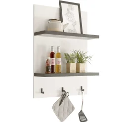 Landhaus Küchenregal für die Wandmontage - Eture