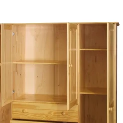 Landhaus Kleiderschrank aus Kiefernholz - Lajuna