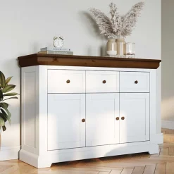 Landhaus Kombikommode aus Kiefernholz - Zalya