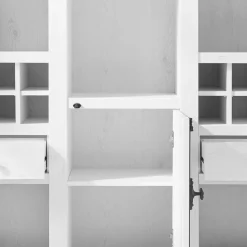 Landhaus Kombiregal in Weiß Touchwood - Chelles