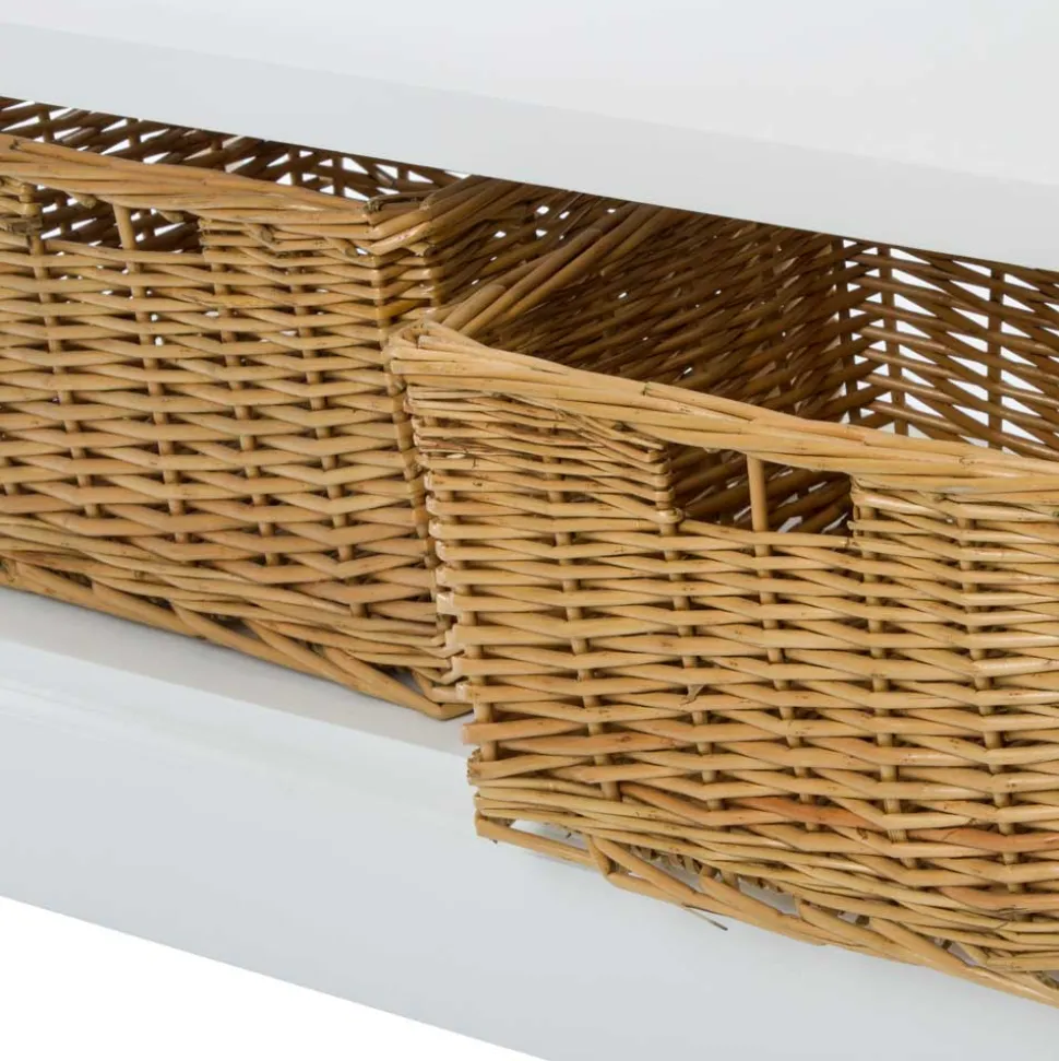 Landhaus Konsolentischchen Cultures in Weiß