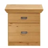 Landhaus Nachtkommode in Kiefer Lauge - Piatra