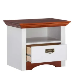 Landhaus Nachttisch zweifarbig - Beapta