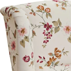 Landhaus Ohrensessel mit Blumen Stoff - Diazaja