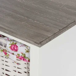 Landhaus Regal mit drei Körben - Migorys